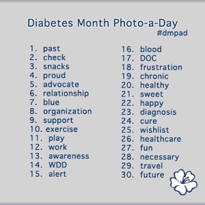 Diabetes Month Photo A Day